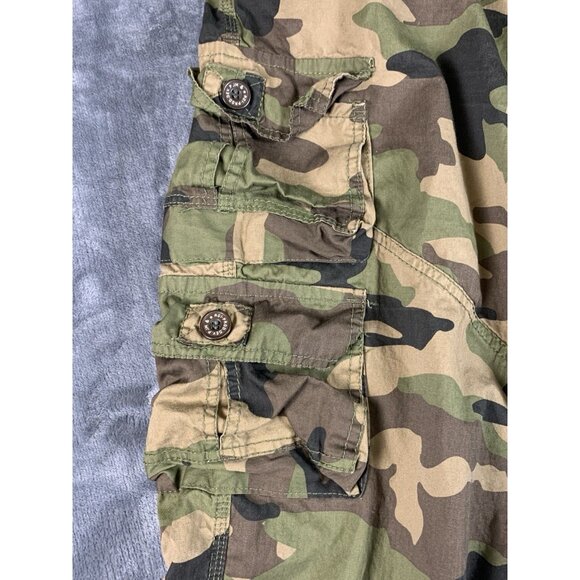 PJ Mark I-FE Apparel Pants Mens 38x32 Green Camo Cargo Military (Fits 36x29) - Picture 4 of 8